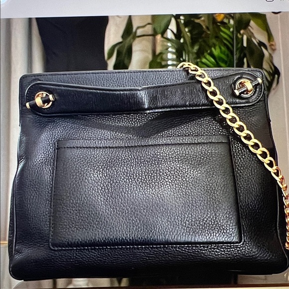 Tory Burch Black Leather Chelsea Shoulder bag/ CrossbodyBag. - Picture 4 of 16